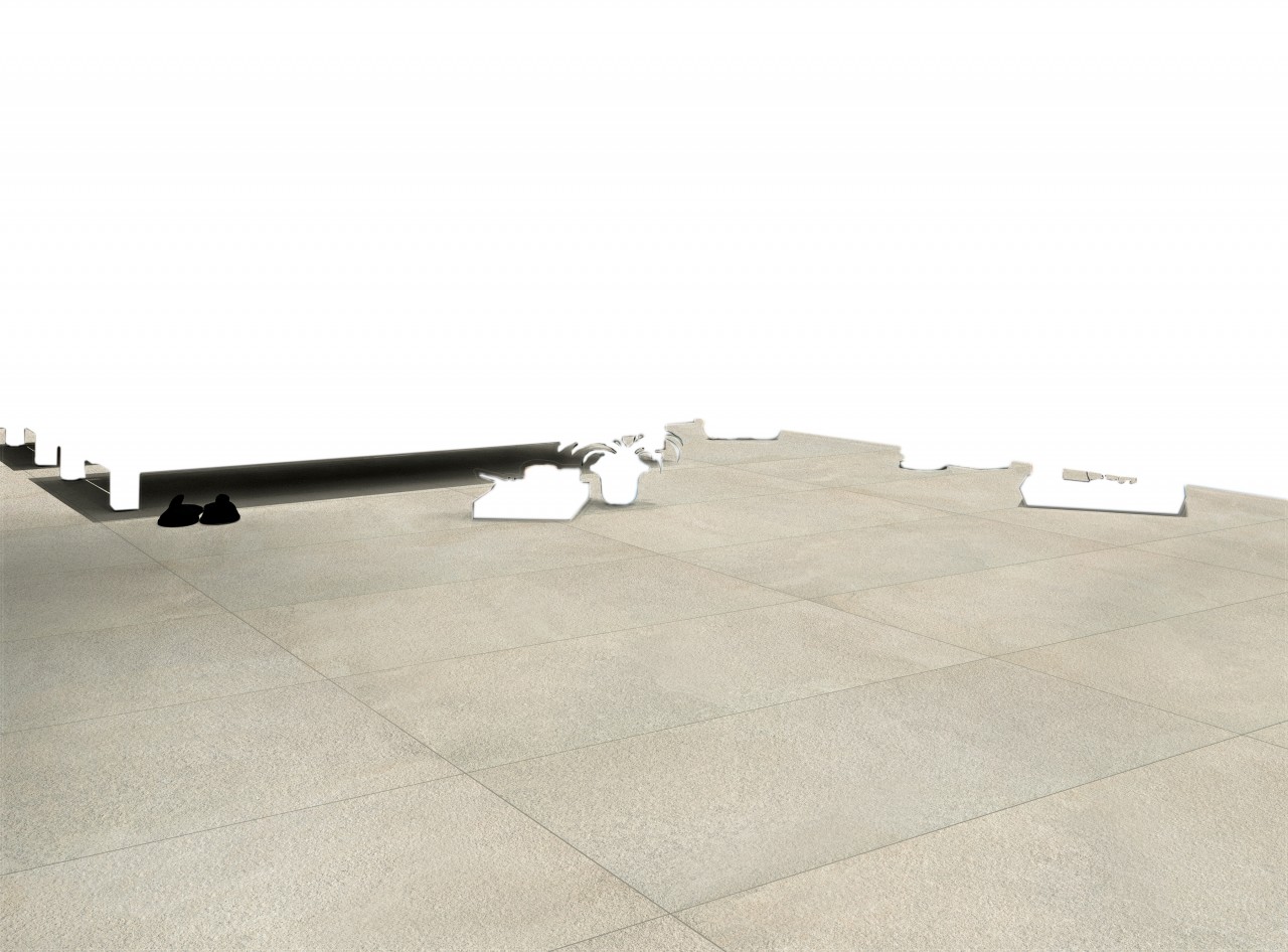 Carrelage Amazzonia texture Dragon White pour espaces lumineux