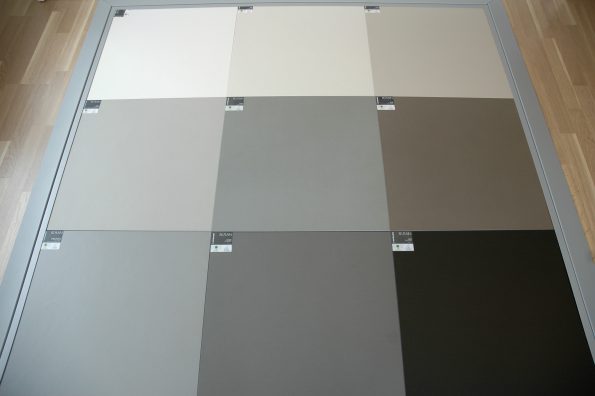 Showroom Artipose — Échantillons de coloris et finitions